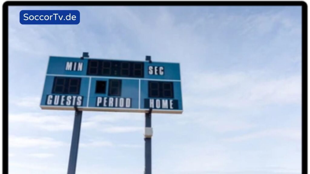anzeigetafel fussball outdoor