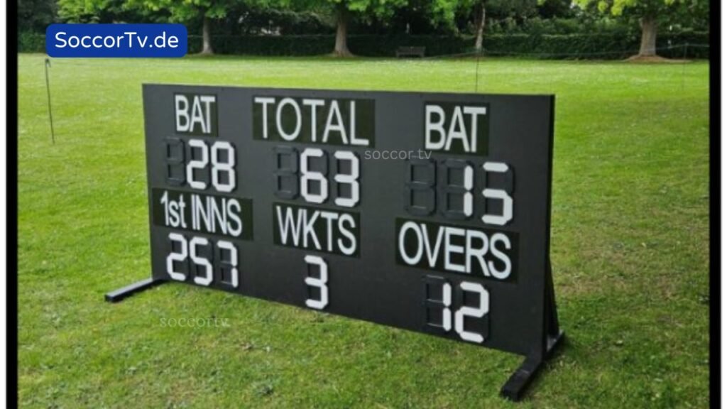 fußball anzeigetafel