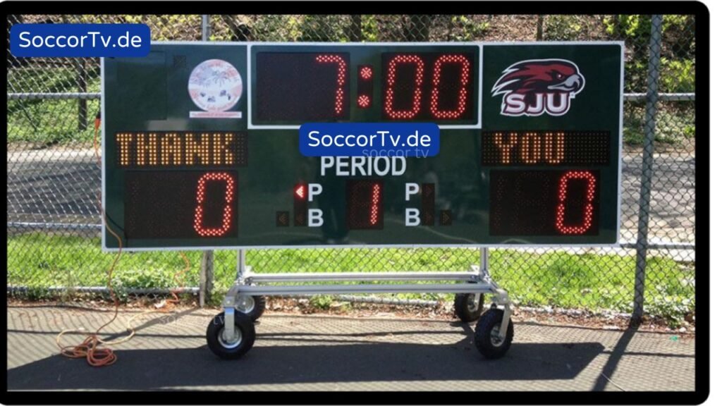led anzeigetafel fußball